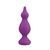 Анальная пробка Adrien Lastic Amuse Medium Purple (M) с двумя переходами, макс. диаметр 3,6 см AD20273 - онлайн-сексшоп Сквитер