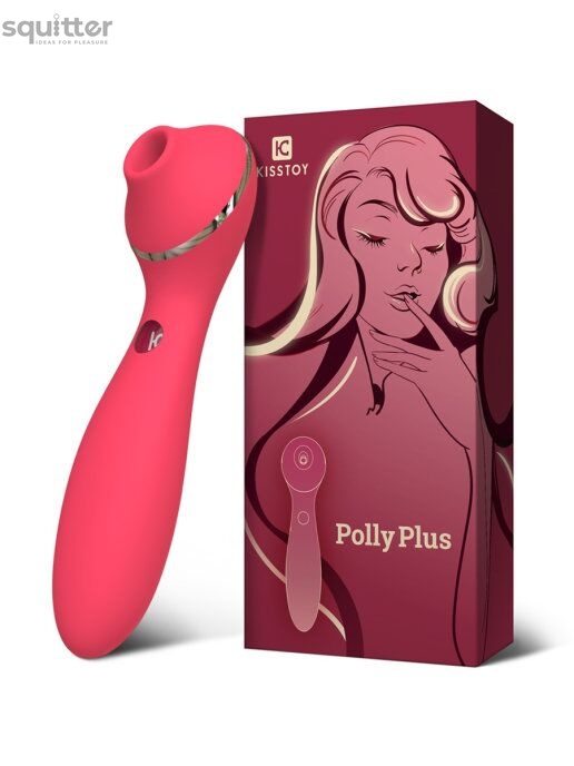 Вакуумний вібратор KisToy Polly Plus Red SO4960 фото