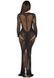 Сукня Leg Avenue Lace and Net Bodycon Gown One Size, Black SX1737,5 - інтернет-магазин інтимних товарів Squitter