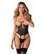 Корсет Obsessive Euphori corset 2XL/3XL SX3085,1 - інтернет-магазин інтимних товарів Squitter