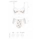 Еротичний комплект з малюнком Passion LOVELIA BIKINI L/XL, white SO4750,5 - інтернет-магазин інтимних товарів Squitter