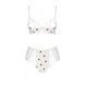 Еротичний комплект з малюнком Passion LOVELIA BIKINI L/XL, white SO4750,3 - інтернет-магазин інтимних товарів Squitter
