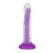Фалоімітатор, що світиться в темряві, ADDICTION Rave 8&Prime;, Glow in the Dark Dildo Purple Confetti, 20,3 см SX1301,2 - інтернет-магазин інтимних товарів Squitter