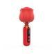 Вібромасажер Loviss Rose Mini Massage Wand Vibrator, головка у вигляді троянди, 9 режимів SX3994,3 - інтернет-магазин інтимних товарів Squitter