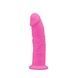 Фалоімітатор SilexD Robby Pink (MODEL 2 size 6in) Glow in the dark, двошаровий, силікон+Silexpan, діаметр 3,5см SO7032,1 - інтернет-магазин інтимних товарів Squitter