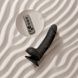 Фалоімітатор з вібрацією і ротацією Strap-On-Me Rotating & Vibrating Realistic Dildo - L - Black SX3503,5 - інтернет-магазин інтимних товарів Squitter