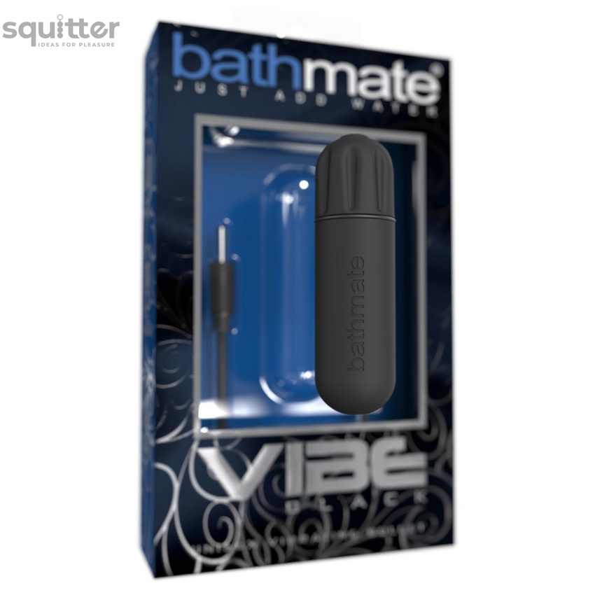 Вібропуля Bathmate Vibe Bullet Black, глибока потужна вібрація SO2439 фото