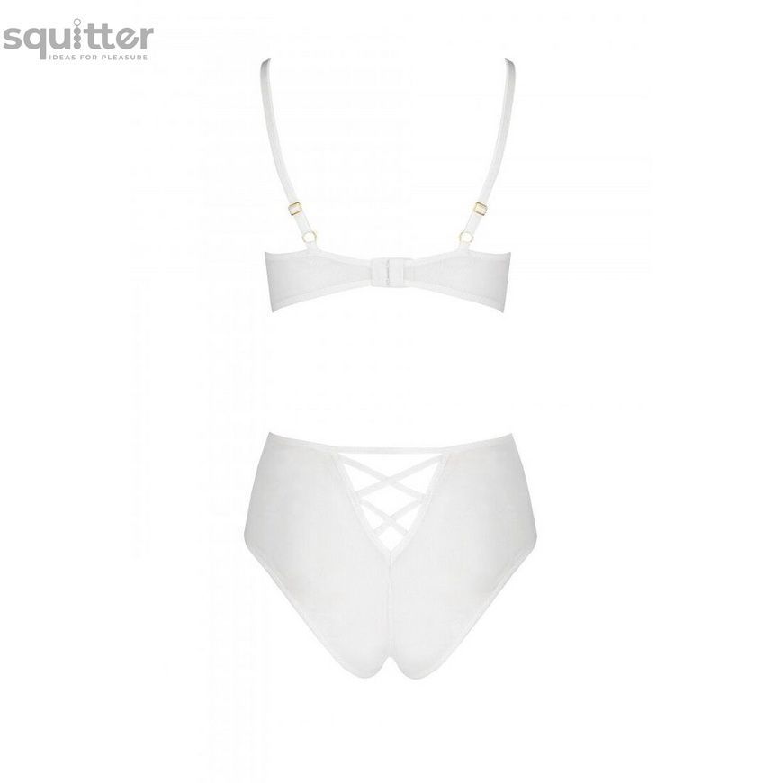 Еротичний комплект з малюнком Passion LOVELIA BIKINI L/XL, white SO4750 - онлайн-сексшоп Сквітер