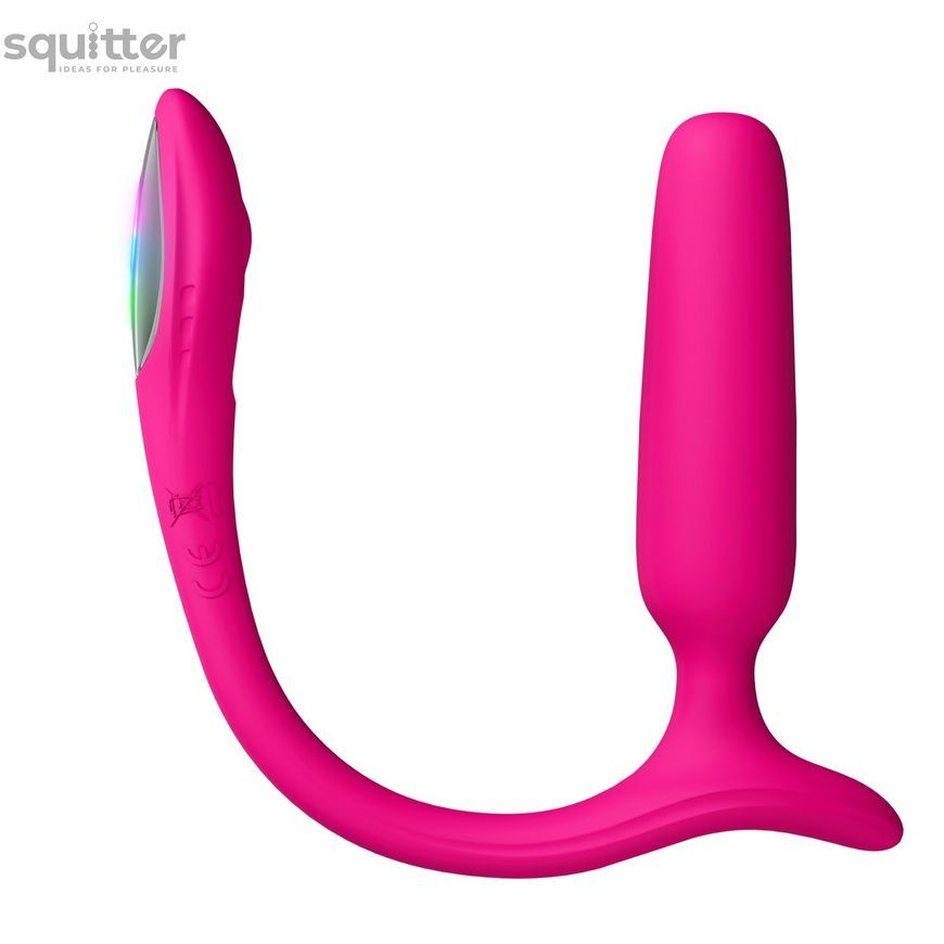 Анальна смарт-вібропробка Lovense Lush Anal, дуже потужна, LED-підсвічування SX3317 - онлайн-сексшоп Сквітер