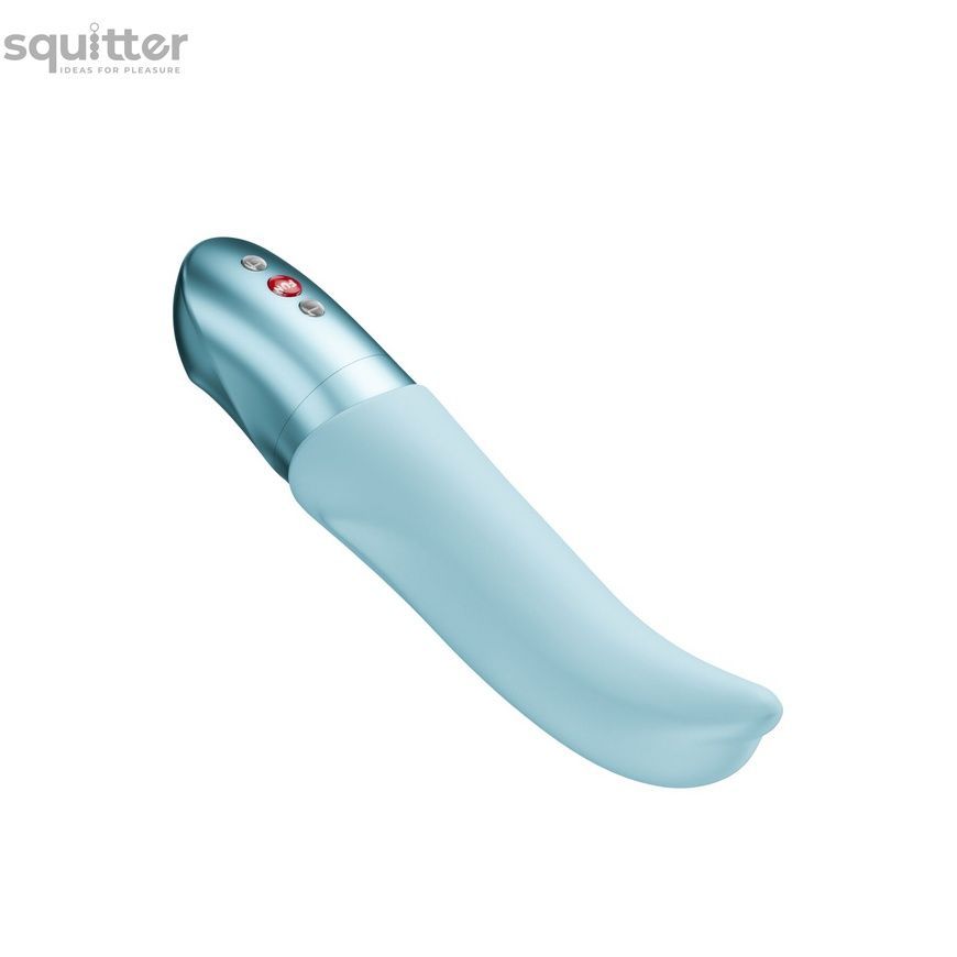 Вібратор для точки G Fun Factory Diva Dolphin Ice Blue, 10 режимів роботи, на батарейках SX3296 - онлайн-сексшоп Сквітер