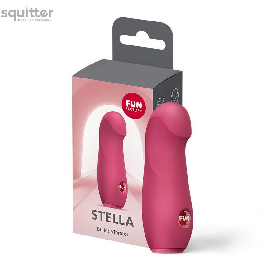 Вібратор Fun Factory Stella Raspberry SX3688 - онлайн-сексшоп Сквітер