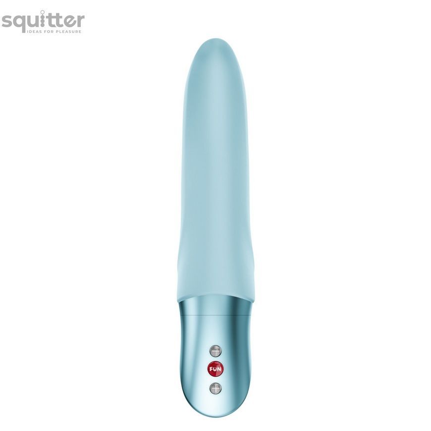 Вібратор для точки G Fun Factory Diva Dolphin Ice Blue, 10 режимів роботи, на батарейках SX3296 - онлайн-сексшоп Сквітер