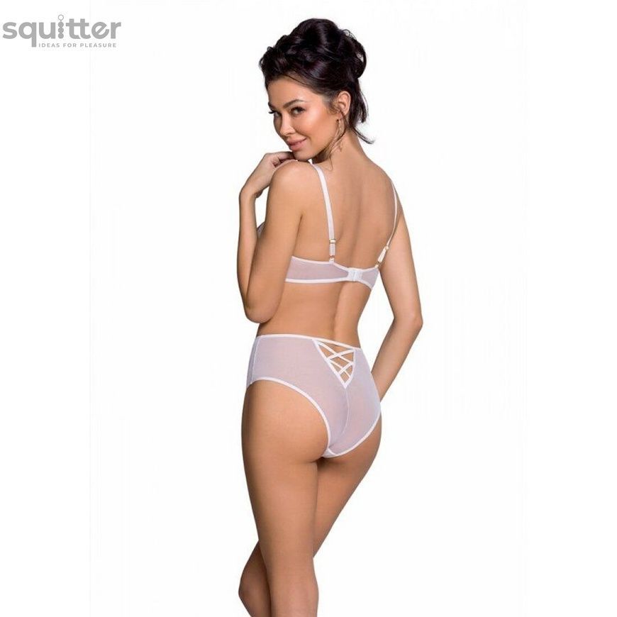 Еротичний комплект з малюнком Passion LOVELIA BIKINI L/XL, white SO4750 - онлайн-сексшоп Сквітер
