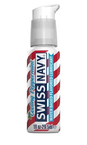 Лубрикант на водной основе Swiss Navy Cooling Peppermint 29,5 мл SO5703 - онлайн-сексшоп Сквитер