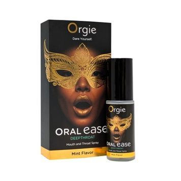 Спрей для глибокого мінету Orgie &ndash; Oral Ease Deepthroat (15 мл), м&rsquo;ятний, без анестетиків SX2737 - онлайн-сексшоп Сквітер
