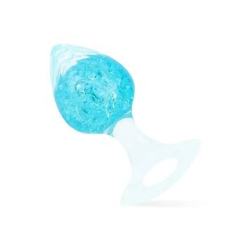 Анальна пробка Liebe Seele Heart-shaped Crystal Anal Plug - Blue Medium SX4861 - онлайн-сексшоп Сквітер