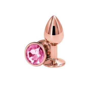 Анальна пробка NS Novelties Rear Assets - Rose Gold - Small - Pink SX4362 - онлайн-сексшоп Сквітер
