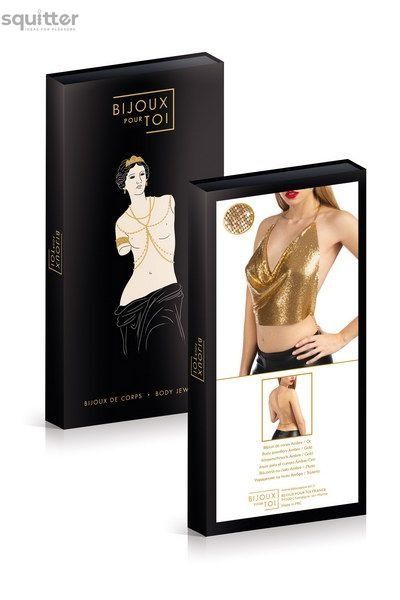 Прикраса на тіло Bijoux Pour Toi - Ambre Gold SO3727 - онлайн-сексшоп Сквітер