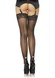 Панчохи зі швом та стразами Leg Avenue Stockings Rhinestone backseam, мереживна резинка, one size SO7915 фото 1