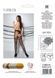 Колготки з відкритим доступом, імітація панчіх Passion TIOPEN 019 black 1/2 (20 den) SO8493,6 - інтернет-магазин інтимних товарів Squitter