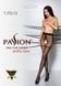 Колготки з відкритим доступом, імітація панчіх Passion TIOPEN 019 black 1/2 (20 den) SO8493,5 - інтернет-магазин інтимних товарів Squitter