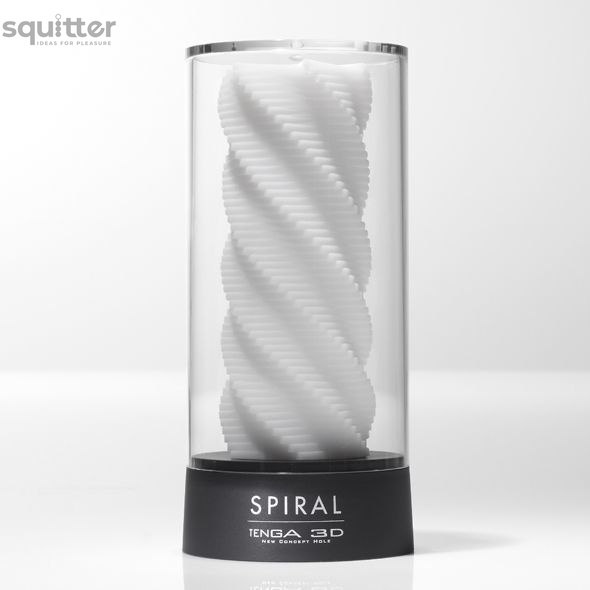 Мастурбатор Tenga 3D Spiral, очень нежный, из антибактериального эластомера с серебром SO2194 фото