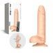 Фалоімітатор з вібрацією і ротацією Strap-On-Me Rotating & Vibrating Realistic Dildo - L - Vanilla SX3504,1 - інтернет-магазин інтимних товарів Squitter