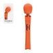 Вібромасажер Fun Factory VIM Vibrating Wand Orange, суперпотужний та легкий, до 6 годин роботи SX3661,2 - інтернет-магазин інтимних товарів Squitter
