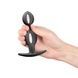 Анальні кульки Fun Factory B BALLS DUO Black, ефект вібрації, діаметр 3,2 та 3,6 см SX3689,2 - інтернет-магазин інтимних товарів Squitter
