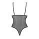 Боді з ажурним ліфом Passion CHRISTA BODY XXL/XXXL, black SO5755,4 - інтернет-магазин інтимних товарів Squitter