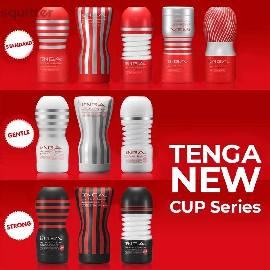 Мастурбатор Tenga Rolling Head Cup з інтенсивною стимуляцією головки SO4547 - онлайн-сексшоп Сквітер