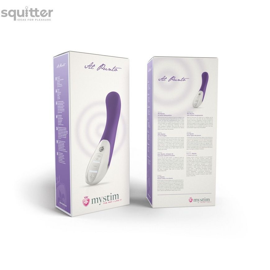 Вібратор Mystim Al Punto Purple SX3185 - онлайн-сексшоп Сквітер