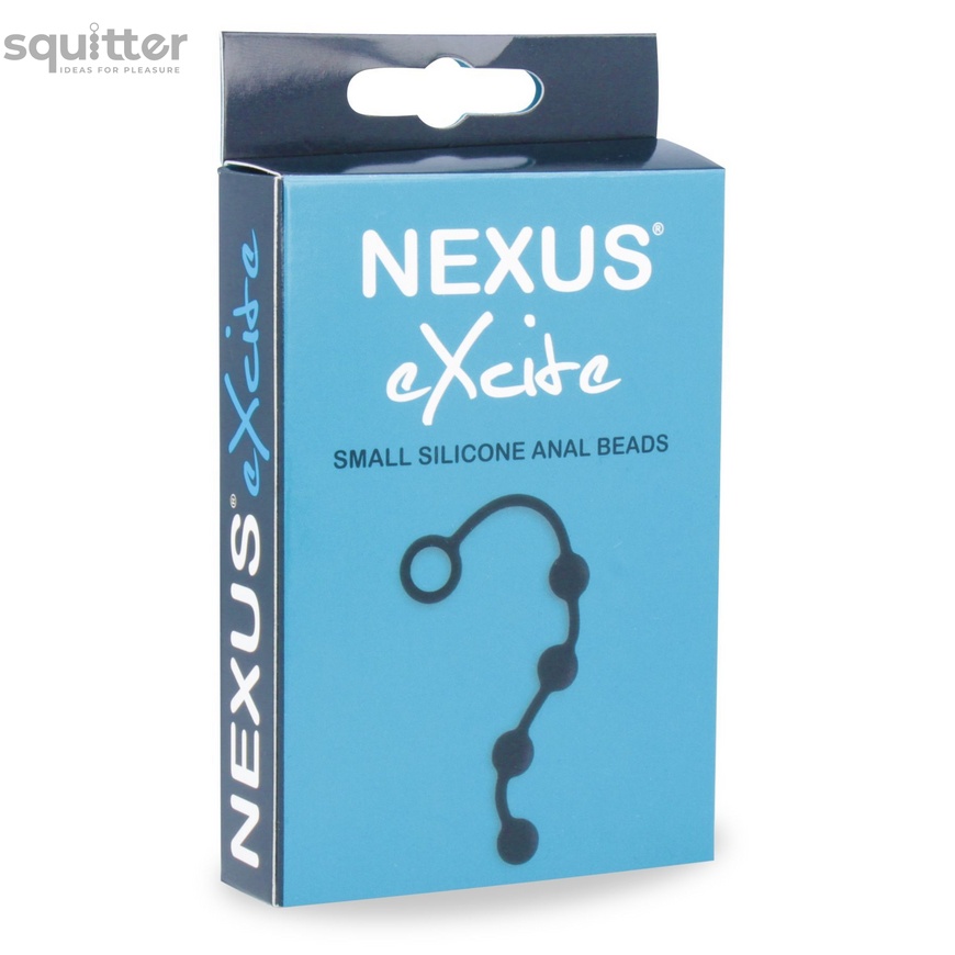 Анальні кульки Nexus Excite Small Anal Beads, силікон, макс. діаметр 2 см SO1767 фото