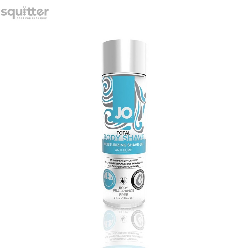 Гель для бритья System JO TOTAL BODY - Anti-bump Intimate Shaving Gel (240 мл) увлажняющий SO1779 фото