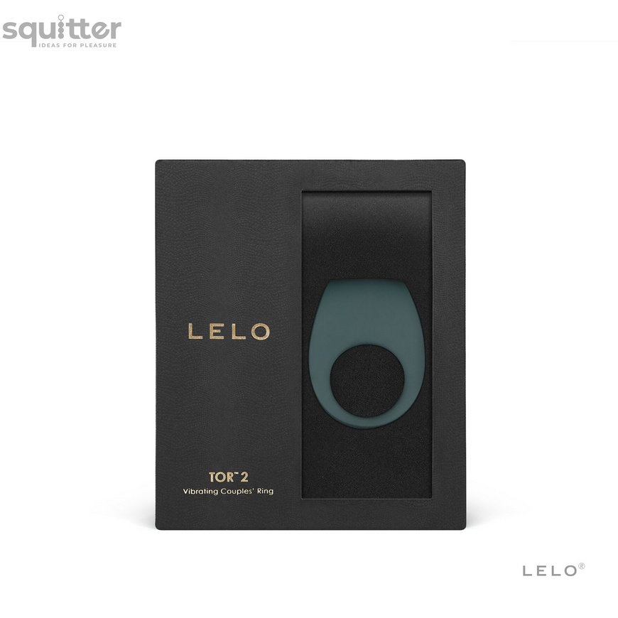 Ерекційне кільце з вібрацією LELO Tor 2 Green SO8120 фото