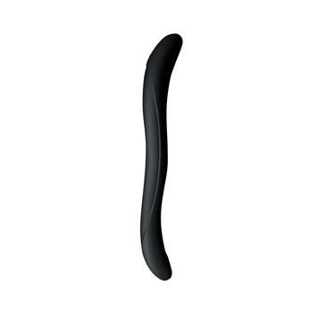 Двойной фаллоимитатор Wooomy Twoooney Semirealistic Double Dong Black, диаметр 3 и 3,8 см SO8217 - онлайн-сексшоп Сквитер