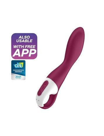 Смарт вібратор точки G Satisfyer Heated Thrill з функцією підігріву SO6087 - онлайн-сексшоп Сквітер
