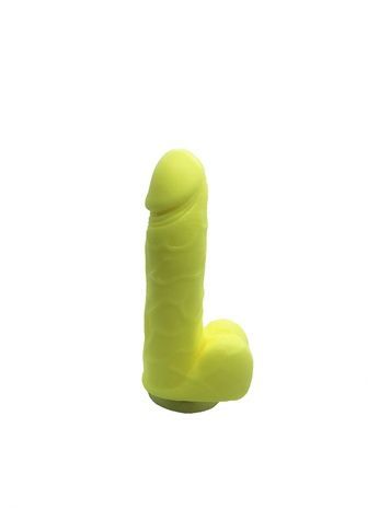 Мило у формі пеніса Чистий Кайф Yellow size S, крафтове мило-член, натуральне SO4803 - онлайн-сексшоп Сквітер