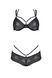 Комплект Passion DROSERA BIKINI black, XXL/XXXL, бюстгальтер і трусики-кюлоти SX0469,3 - інтернет-магазин інтимних товарів Squitter
