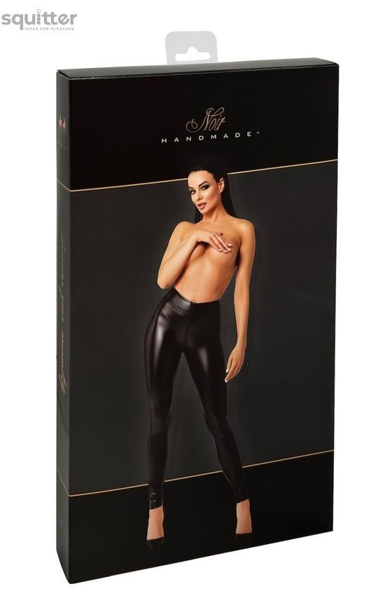 Легінси Noir Handmade F332 Powewetlook pants - L SX2029 - онлайн-сексшоп Сквітер