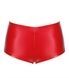 Шорти Noir Handmade F356 Red powerwetlook shorts - M SX2123,6 - інтернет-магазин інтимних товарів Squitter