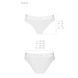 Трусики с прозрачной вставкой Passion PS002 PANTIES white, size XLSO4198,5 - интернет-магазин интимных товаров Squitter