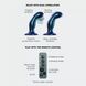 Дилдо з вібрацією Strap-On-Me FINGERING & VIBRATING DILDO - M - BLUE, з манливим рухом SX4825,2 - інтернет-магазин інтимних товарів Squitter