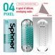 Мастурбатор Tenga Spinner 04 Pixel з пружною стимулювальною спіраллю всередині SO4298,4 - інтернет-магазин інтимних товарів Squitter