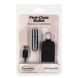 Віброкуля PowerBullet First-Class Bullet 2.5&Prime; with Key Chain Pouch, Silver, 9 режимів вібрації SO6848,6 - інтернет-магазин інтимних товарів Squitter