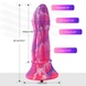 Фалоімітатор для секс-машин Hismith 10.3″ Silicone Monster Dildo Series, система кріплення KlicLok т SO6216 фото 3