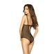 Боди CHARMING BODY black XXL/XXXL- PassionEL11003,2 - интернет-магазин интимных товаров Squitter
