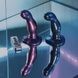 Дилдо з вібрацією Strap-On-Me FINGERING & VIBRATING DILDO - M - BLUE, з манливим рухом SX4825,5 - інтернет-магазин інтимних товарів Squitter