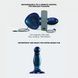 Дилдо з вібрацією Strap-On-Me FINGERING & VIBRATING DILDO - M - BLUE, з манливим рухом SX4825,3 - інтернет-магазин інтимних товарів Squitter
