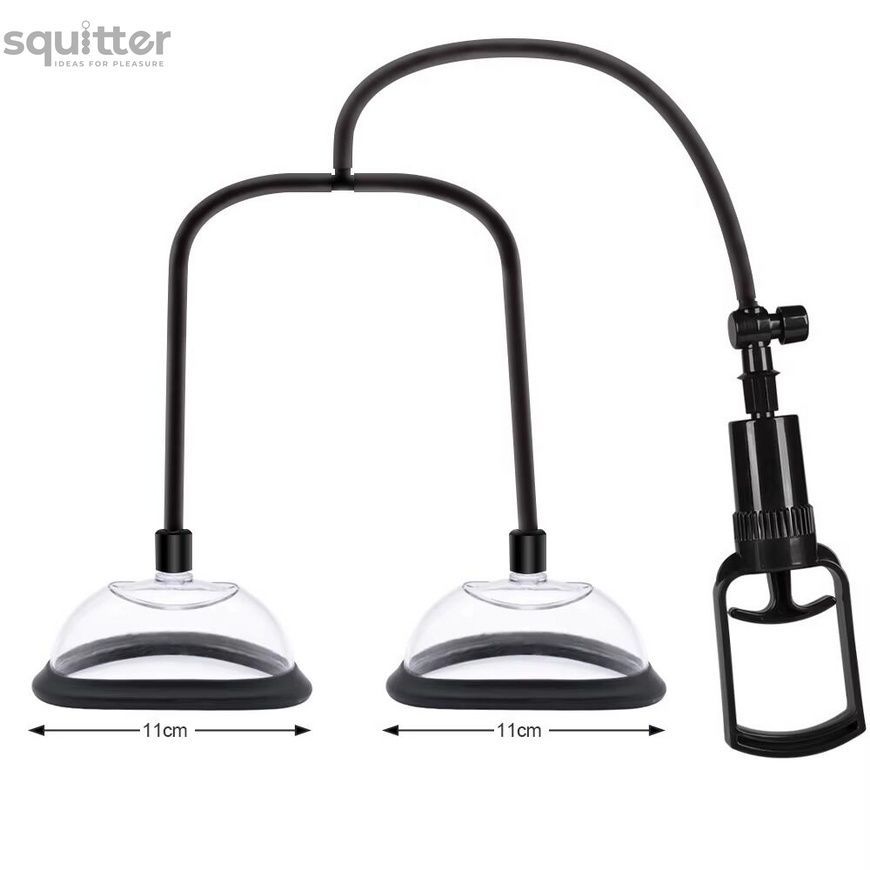 Вакуумна помпа для грудей та сосків Men Powerup Passion Pump SX3005 - онлайн-сексшоп Сквітер
